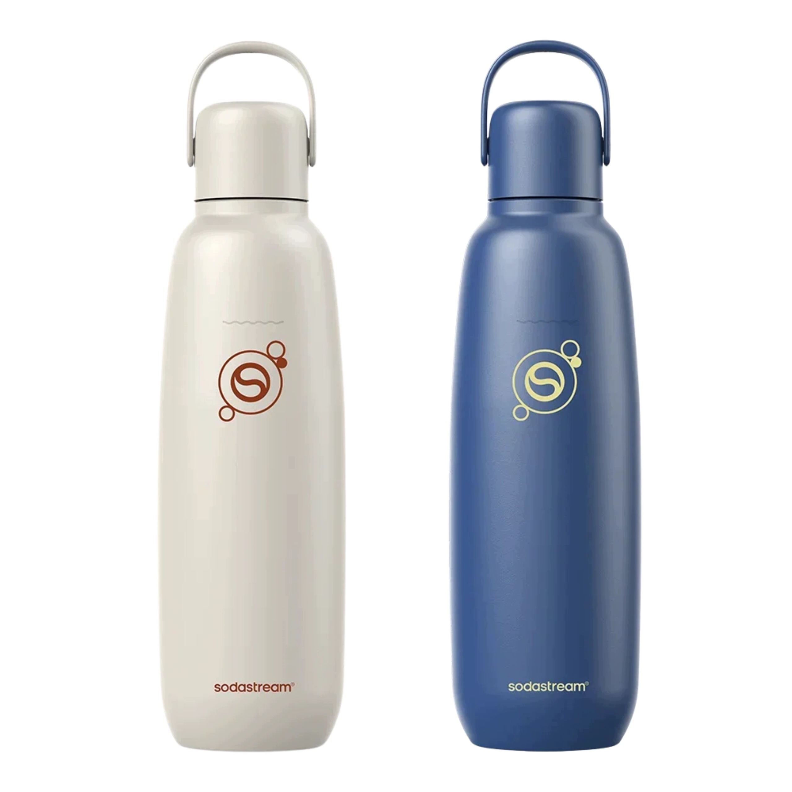 Sada termoláhví SodaStream Fizz&Go Cool 0.9 l, modrá a béžová