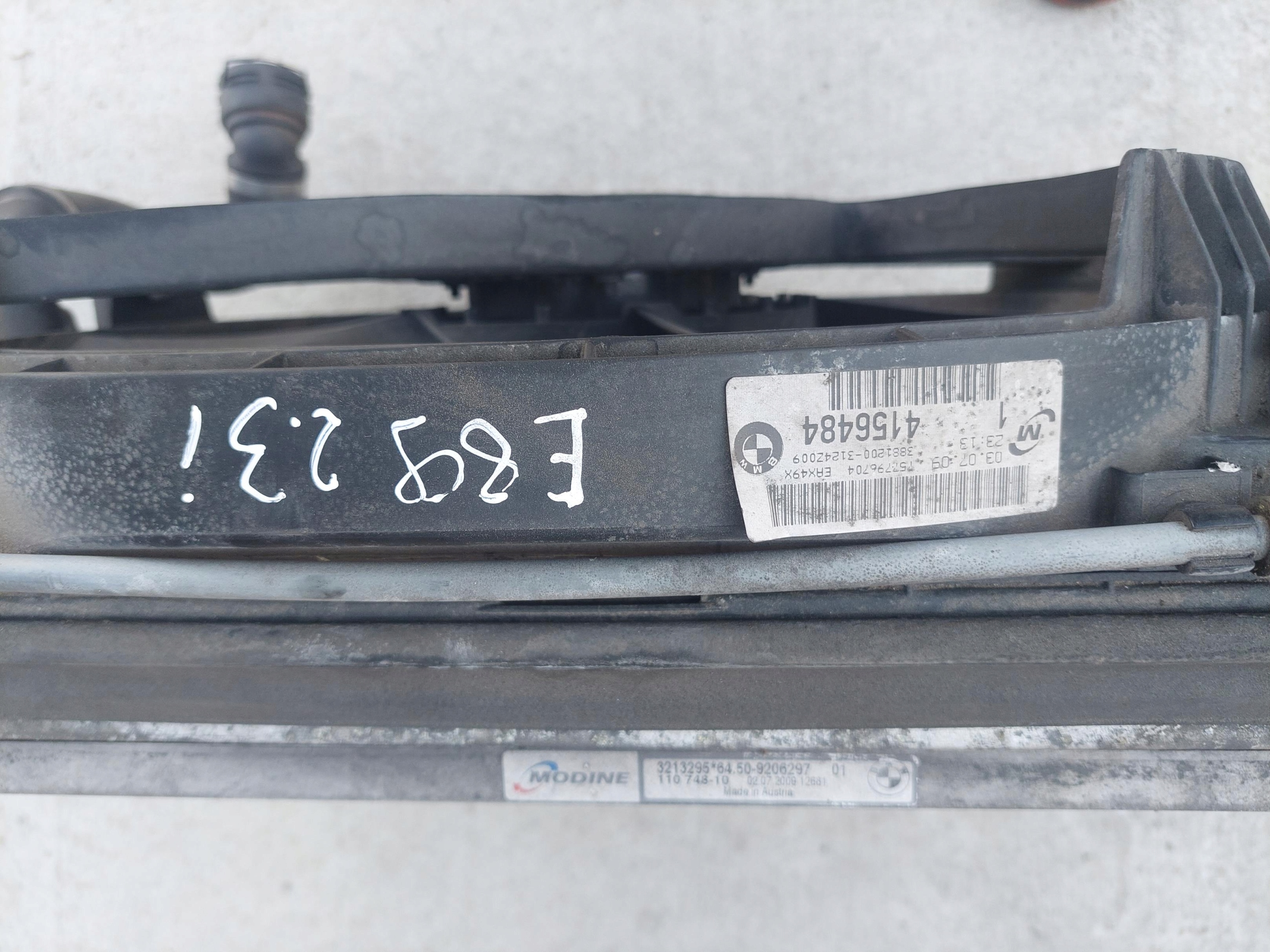 radiatore KOMPLET radiatore VENTOLA BMW Z4 E89 2.3 e