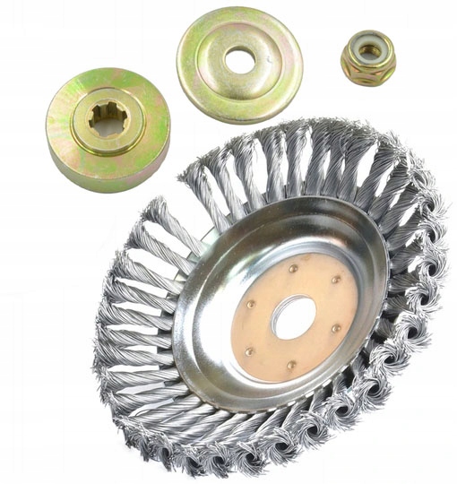 DRUCIAK TARCZA SZCZOTKA DRUCIANA DO KOSY CHWASTY Typ szczotka do kosy