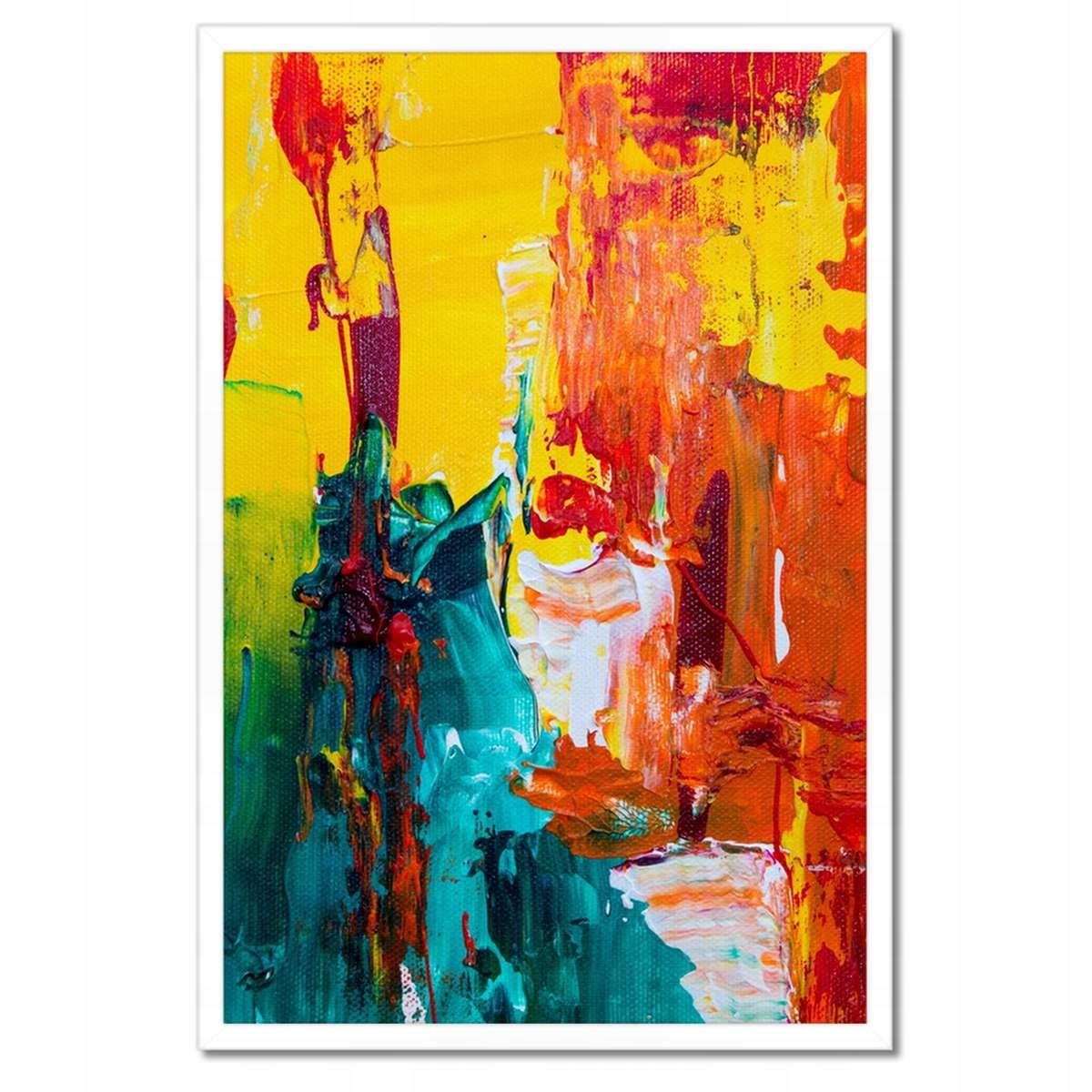 Plakáty v rámu 40x60 Abstrakce Lev