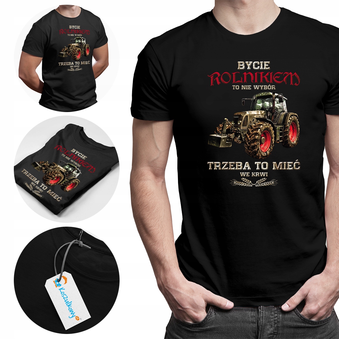

Bycie rolnikiem to nie wybór-koszulka dla rolnika