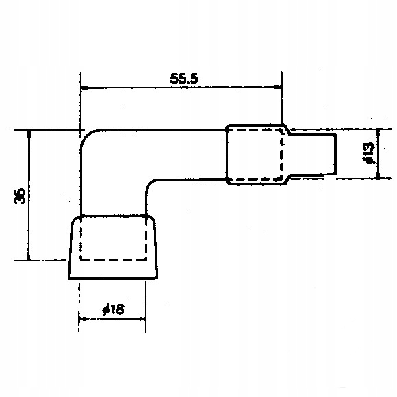 FAJKA ZAPŁONOWA UNIWERSALNA NGK LB01F Producent DZE