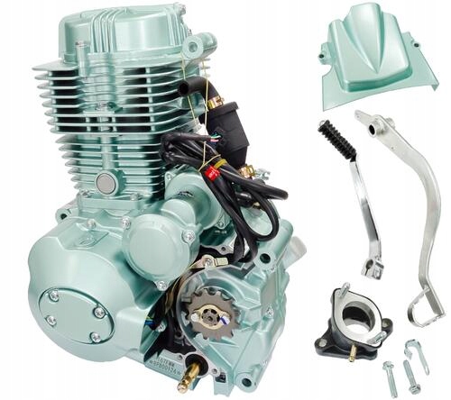 SILNIK ATV 200cc JASNONIEBIESKI |CHŁODZONY CIECZĄ| WYSOKA MOC I WYDAJNOŚĆ