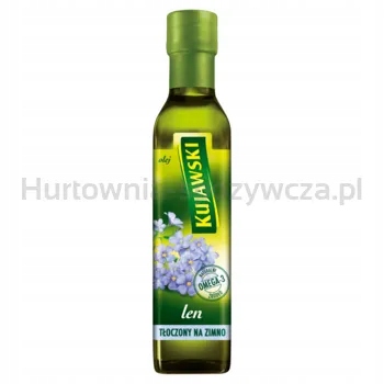 Kujawski Lněný olej Lisovaný Za Studena 250 ml