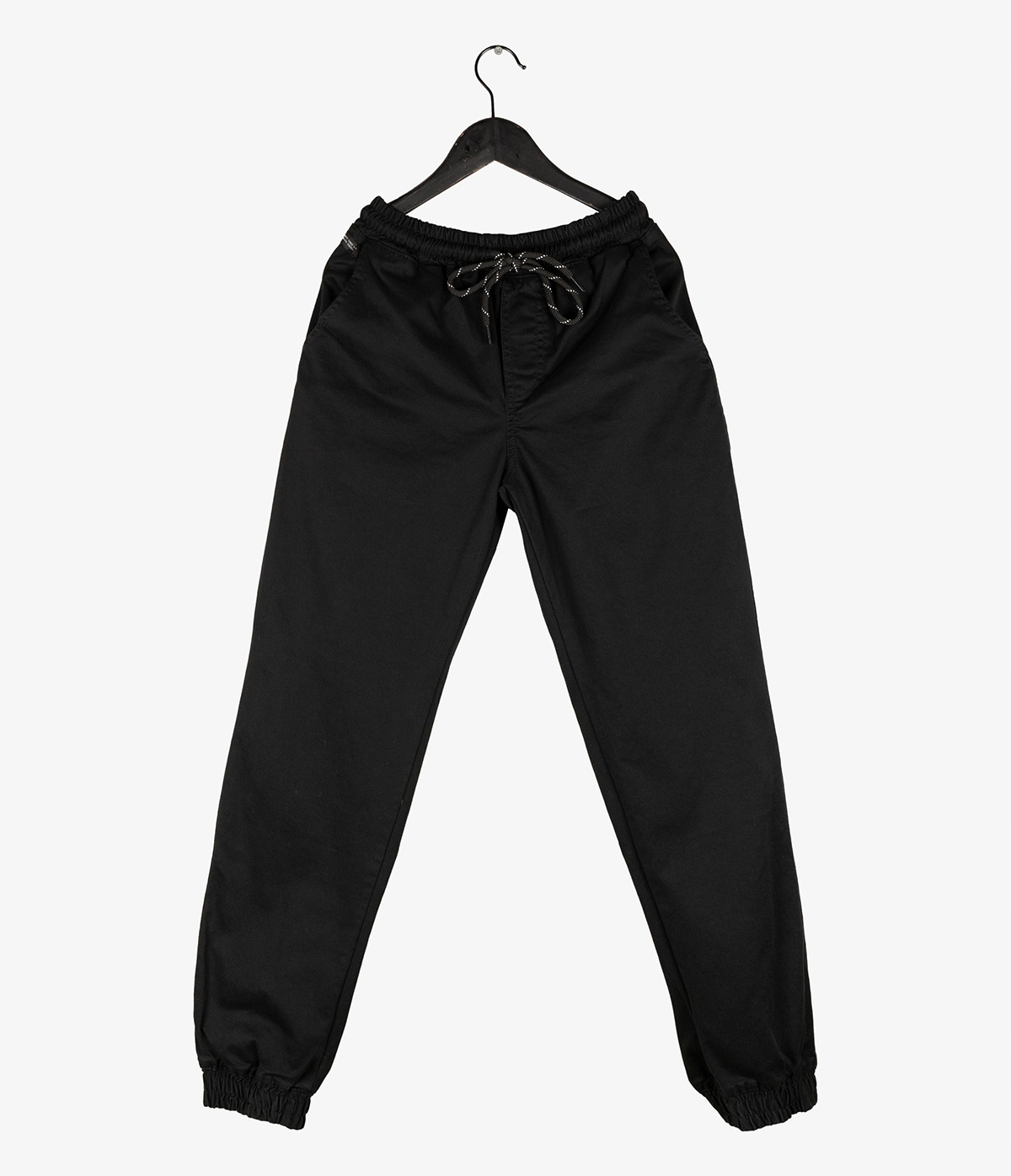 Černé Kalhoty Jogger Elade Joggery Ruční Psané vel.