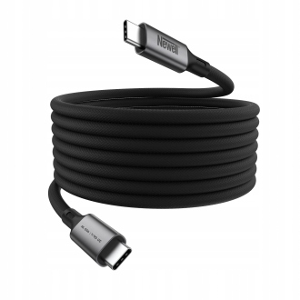 Newell magnetyczny kabel Usb-c/usb-c 3.2 Gen2 1 m 100 W grafitowy