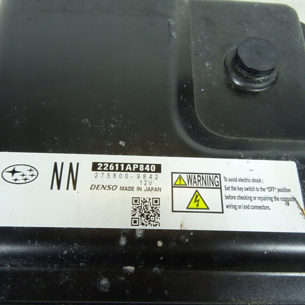 SUBARU OUTBACK IV 2.0D control unit of the engine 22611AP840