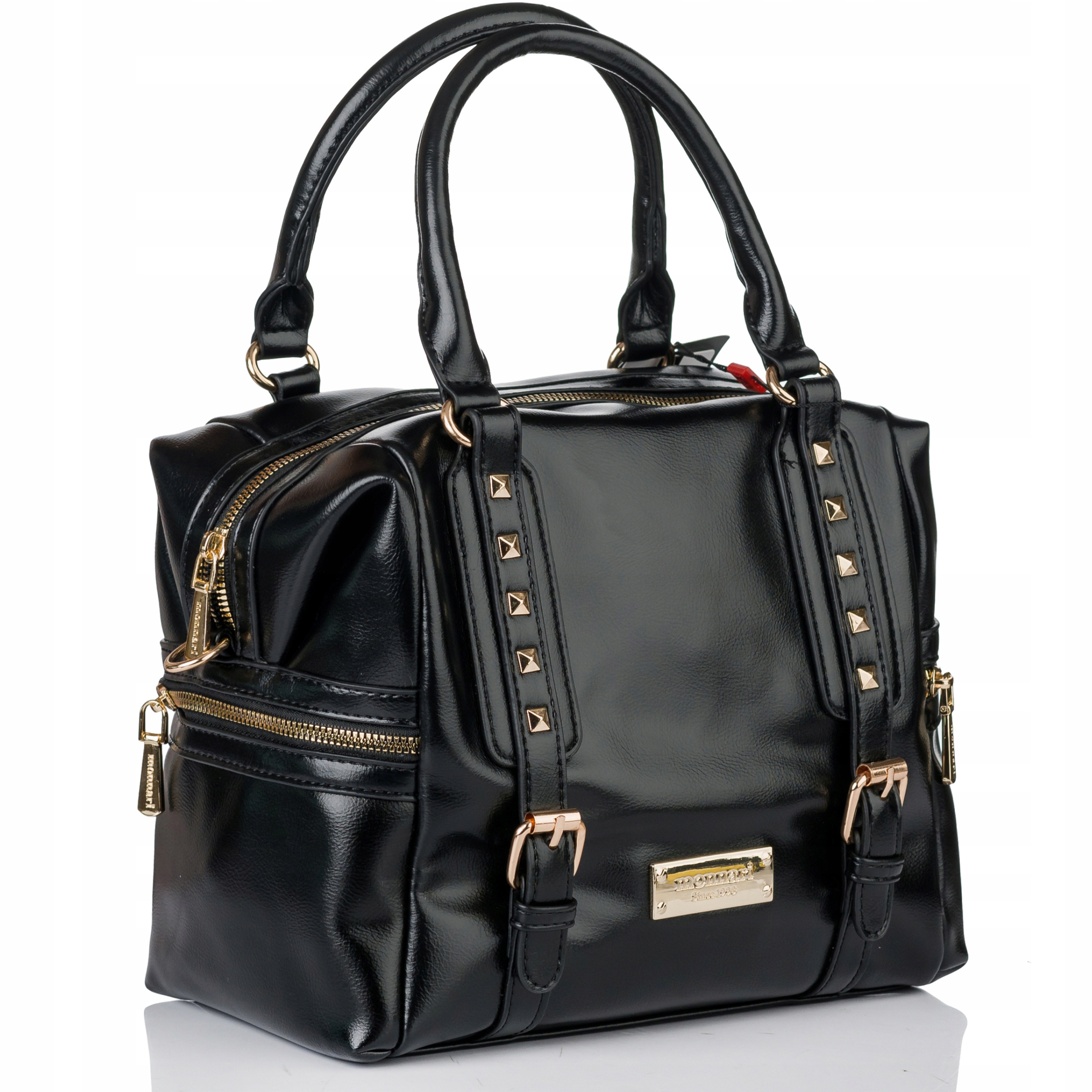 Monnari Torebka damska kuferek Listonoszka Pojemny Premium do pracy Pojemny