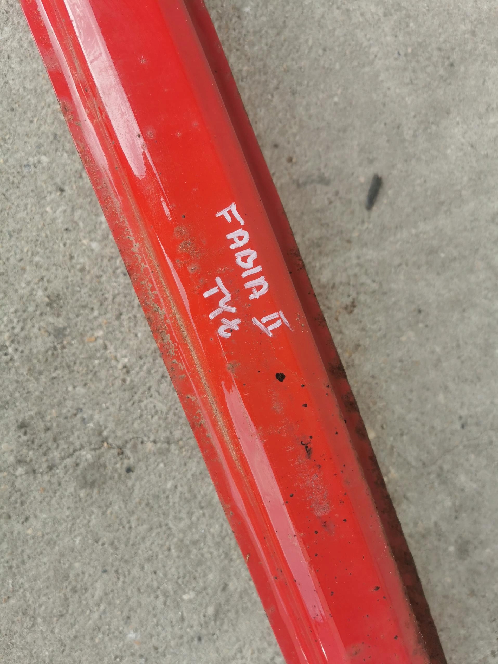 bumper support rear part SKODA FABIA II SCOUT 06-14