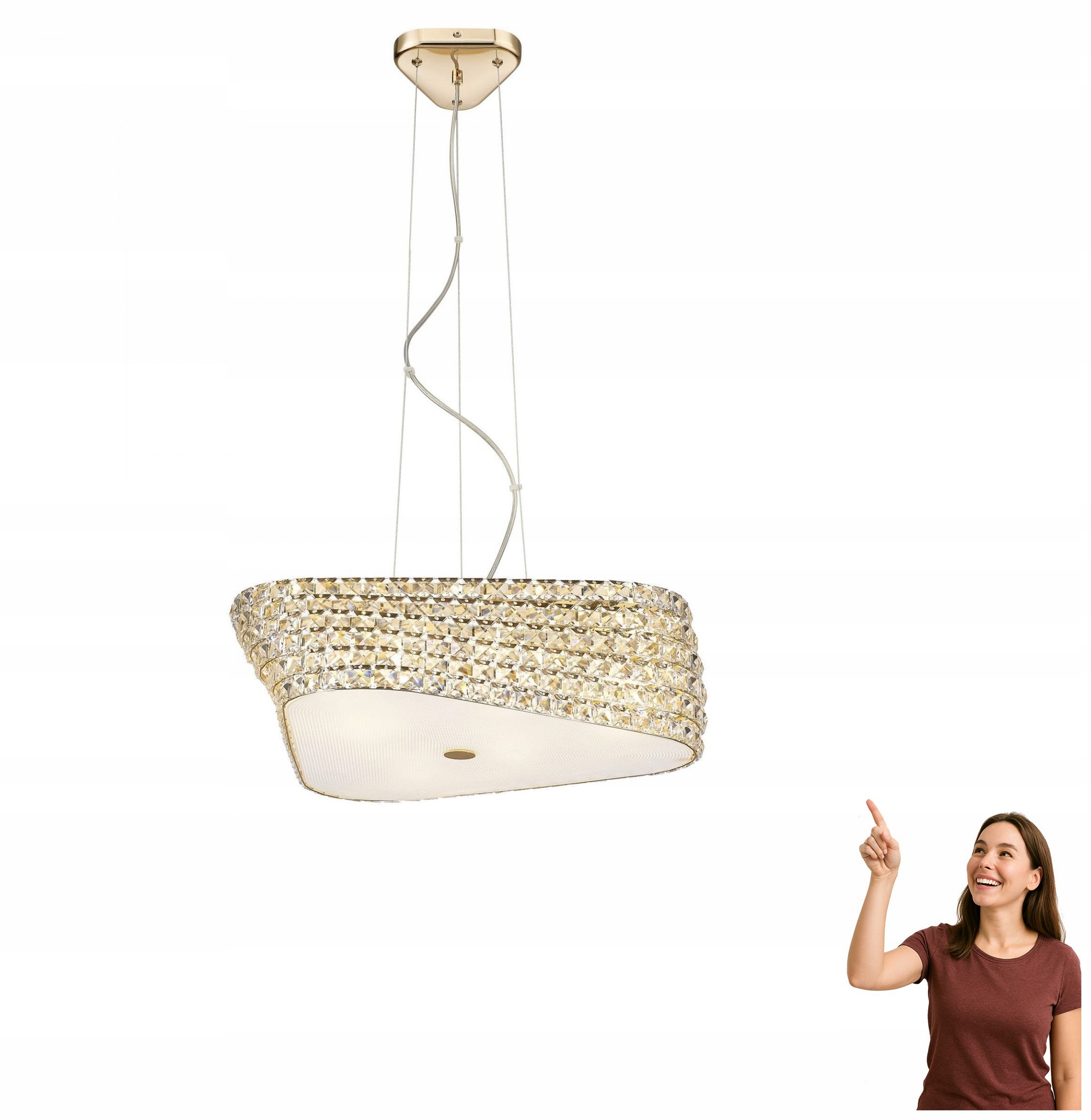 Závěsná lampa Babylon P0286-06M-F7AC Zuma Line