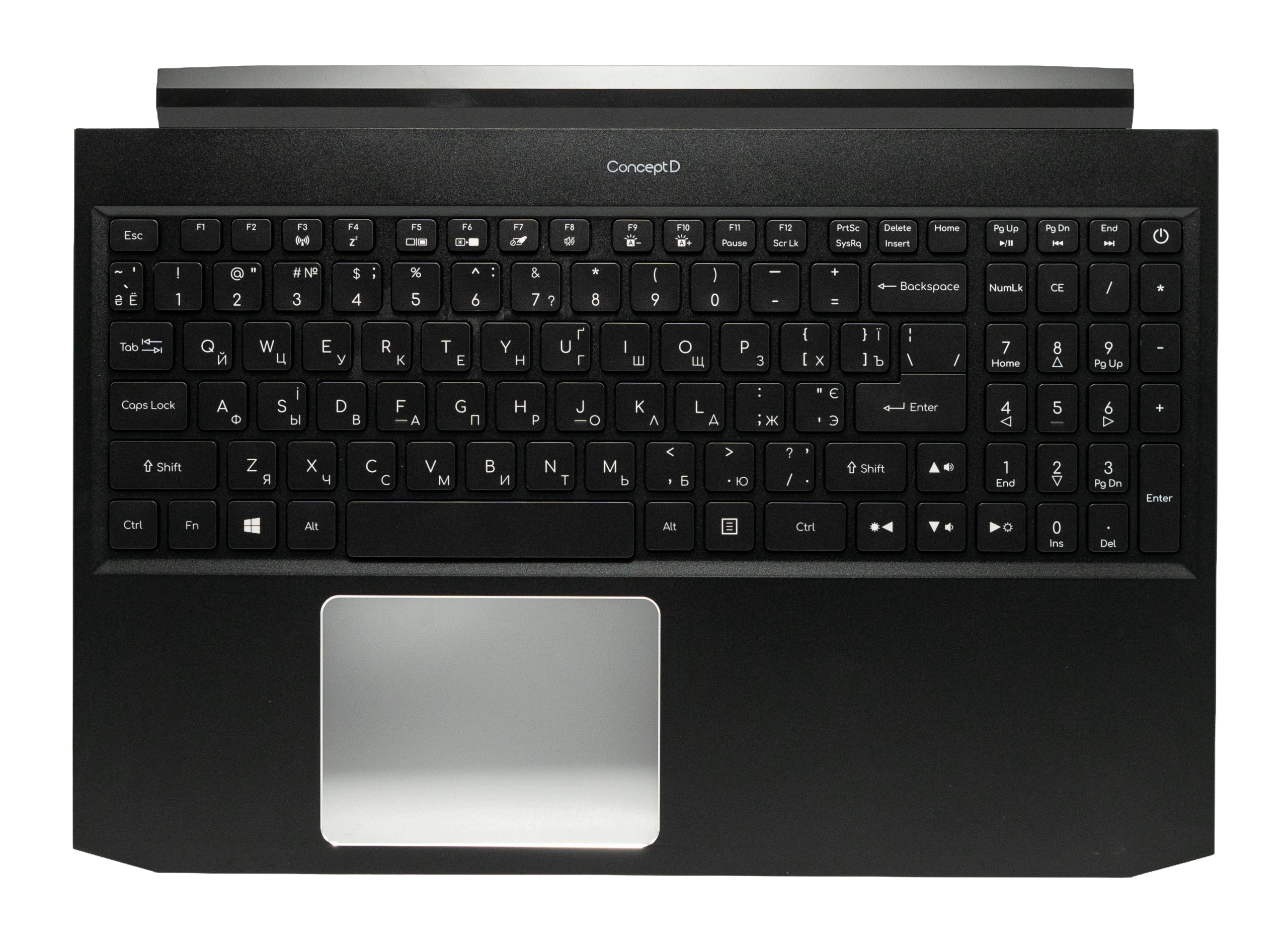 Klávesnica pre notebook horná krytka Acer ConceptD CN515-71