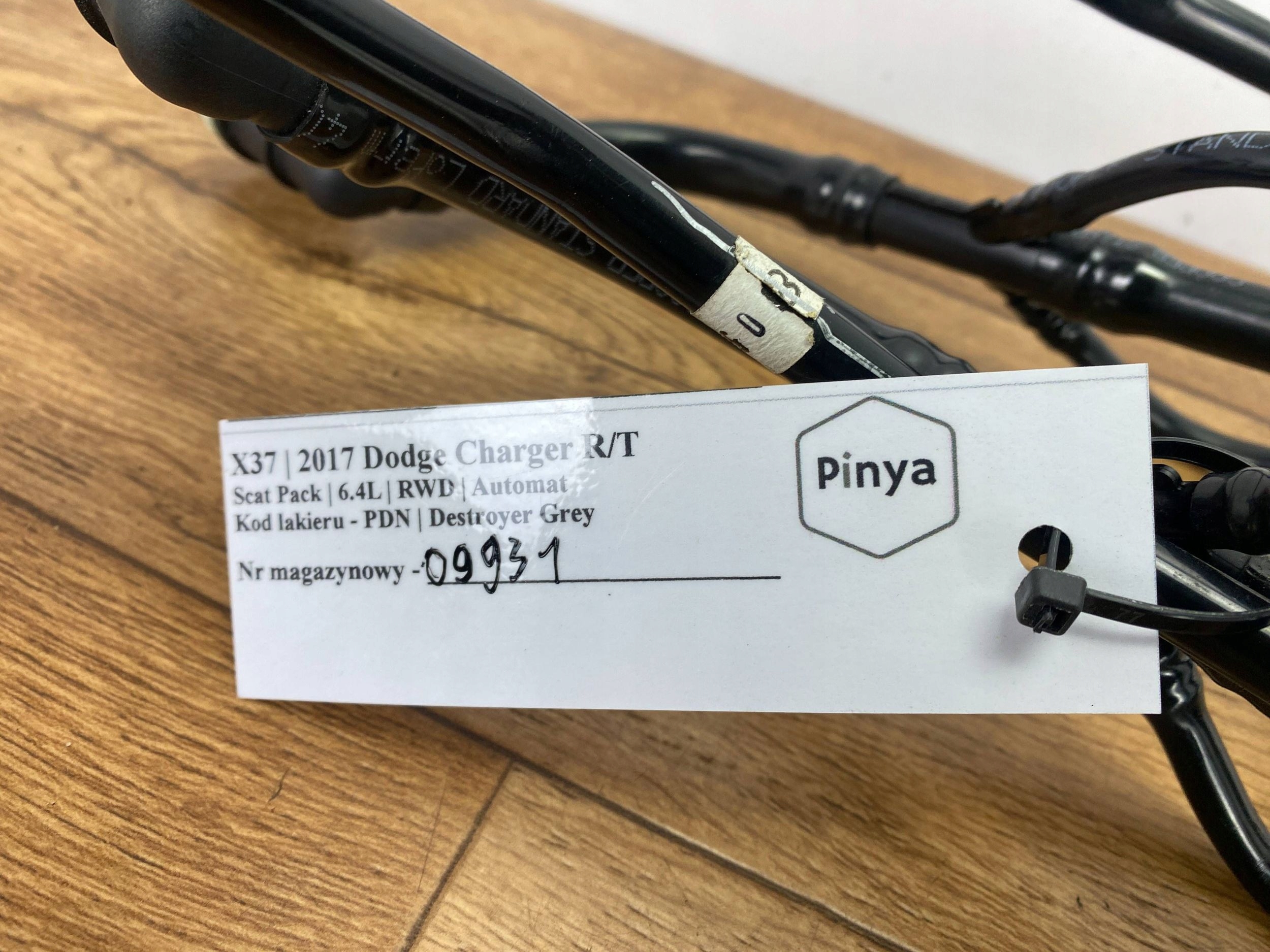 prijenos paliwowy filtera weglowego par goriva Dodge Challenger Charger 2015+