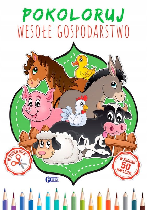

Pokoloruj. Wesołe Gospodarstwo Kolorowanka