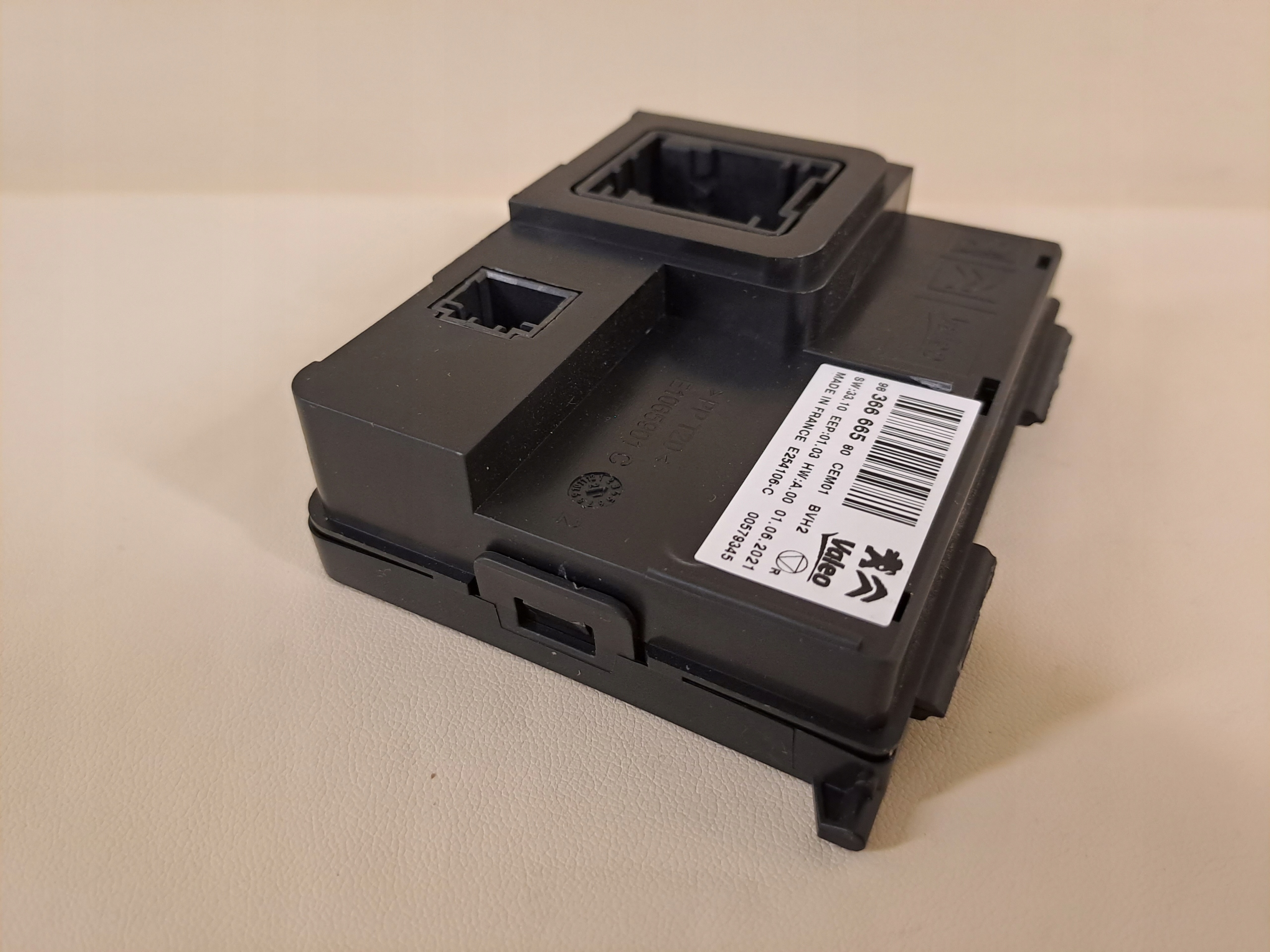 OPEL CORSA F 21r module control unit of the air conditioning