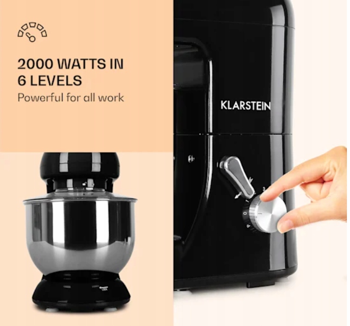 Robot kuchenny Klarstein Bella Nera 2000 W EAN (GTIN) 4260275620204