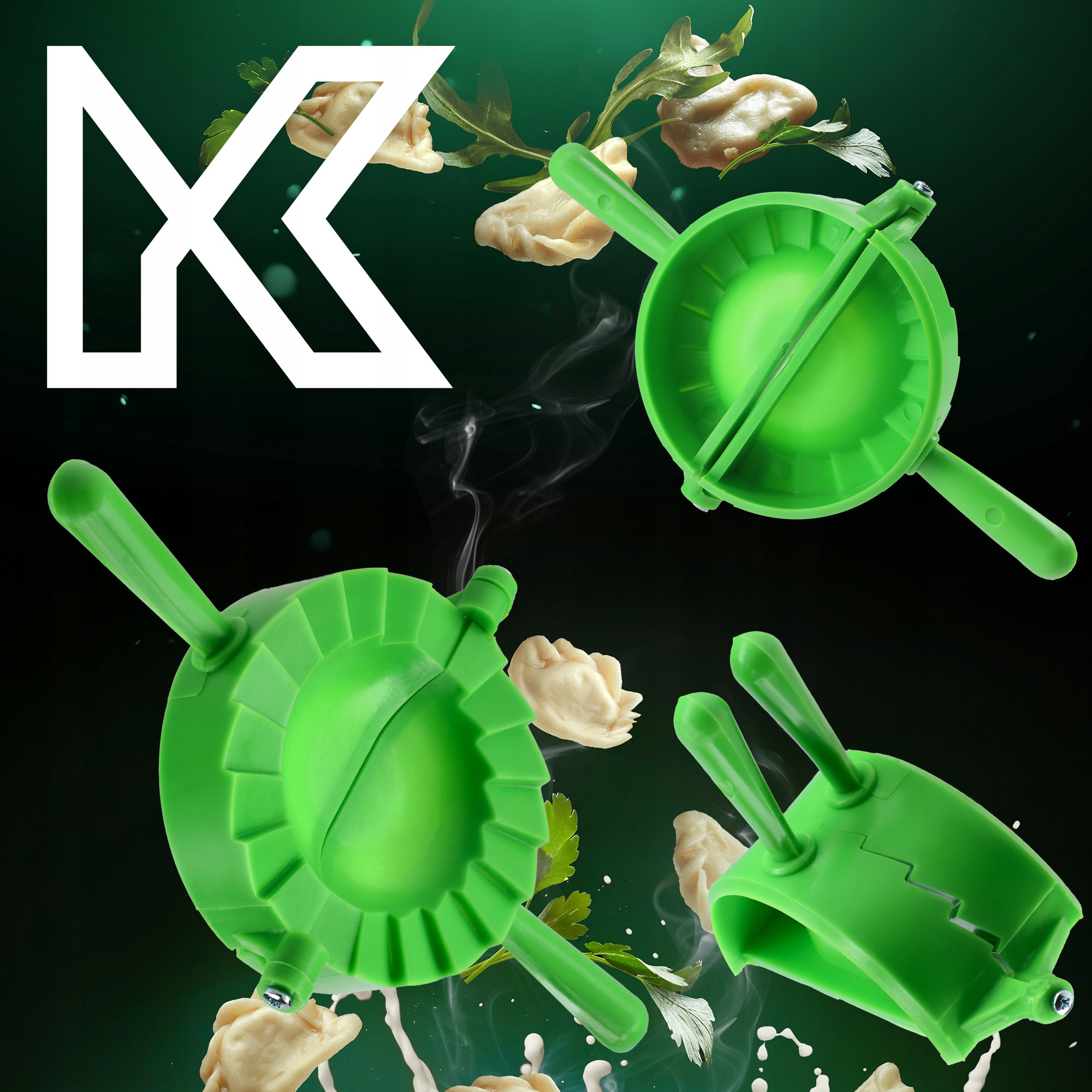 FORMA DO PIEROGÓW WYKRAWACZ FOREMKA DO LEPIENIA 2x Liczba sztuk w zestawie 2 szt.