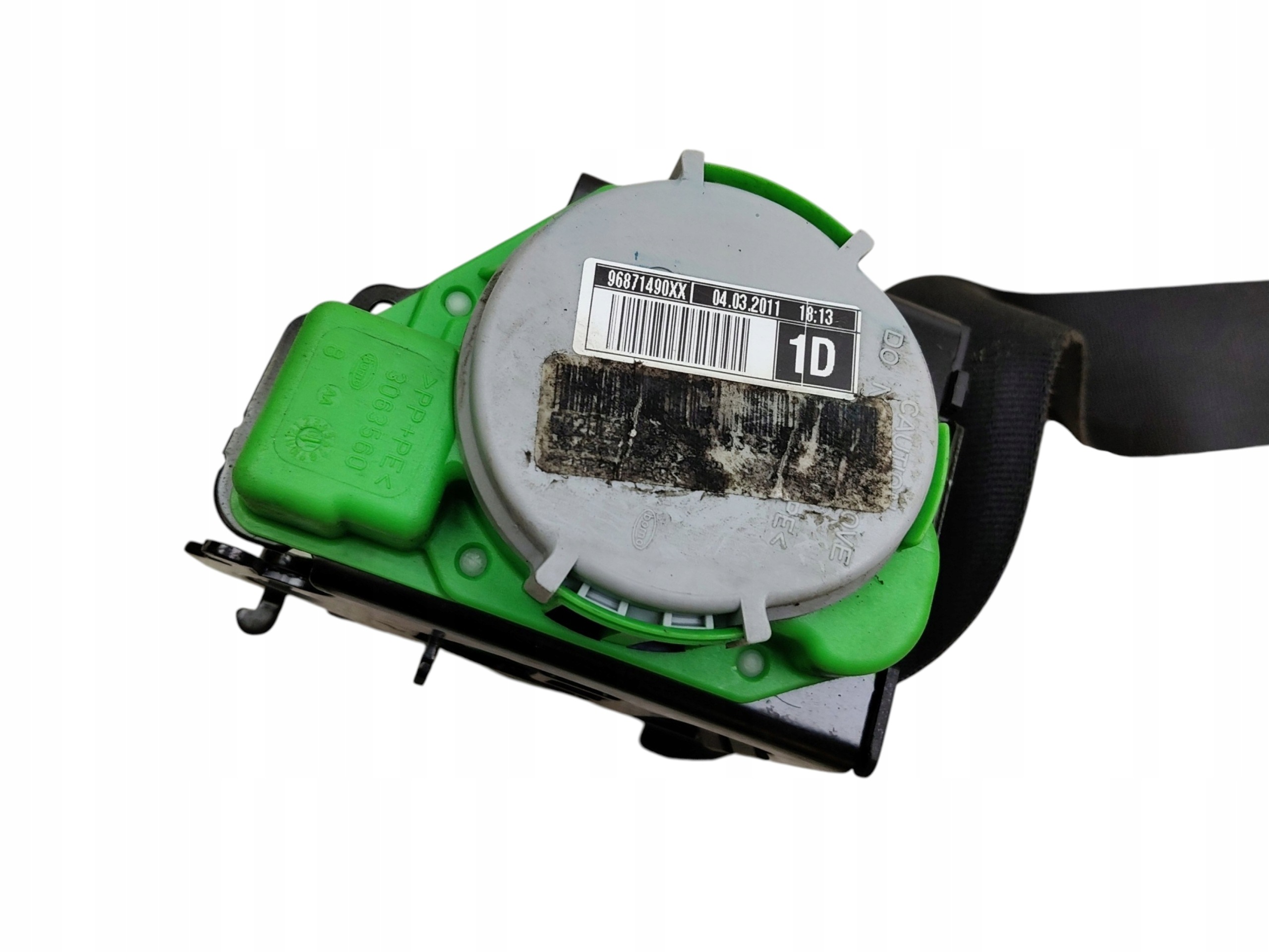 tension belt safety right front CITROEN C4 II B7 96871490XX