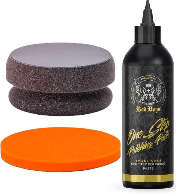 RRC ОДИН ШАГ ПОЛИРОВАЛЬНАЯ ПАСТА + ZVIZZER HANDPUK PAD