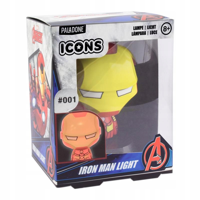 LAMPKA MARVEL IRON MAN ICONS / IKONY AVENGERS / Rodzaj lampka