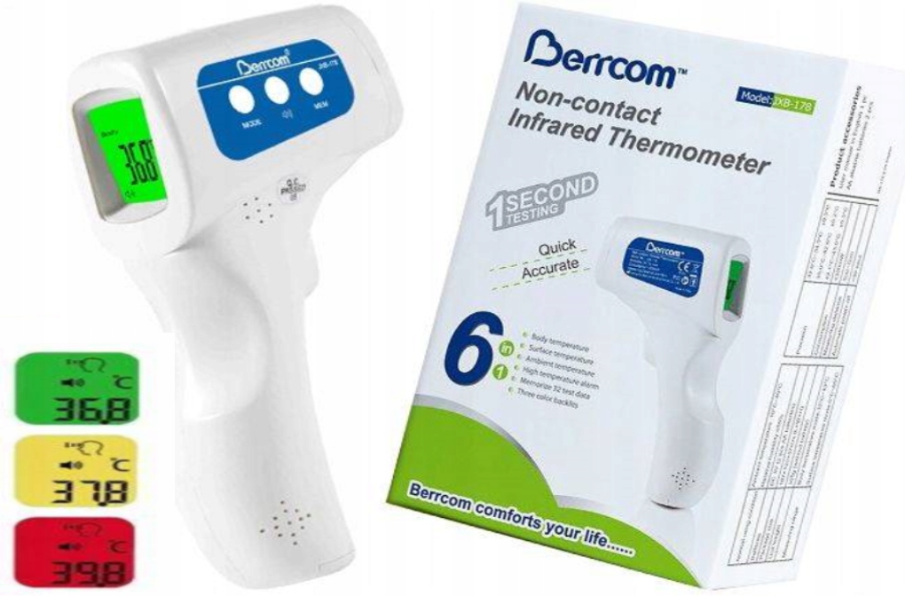 

Termometr Bezdotykowy Lekarski Dokładny Certyfikat