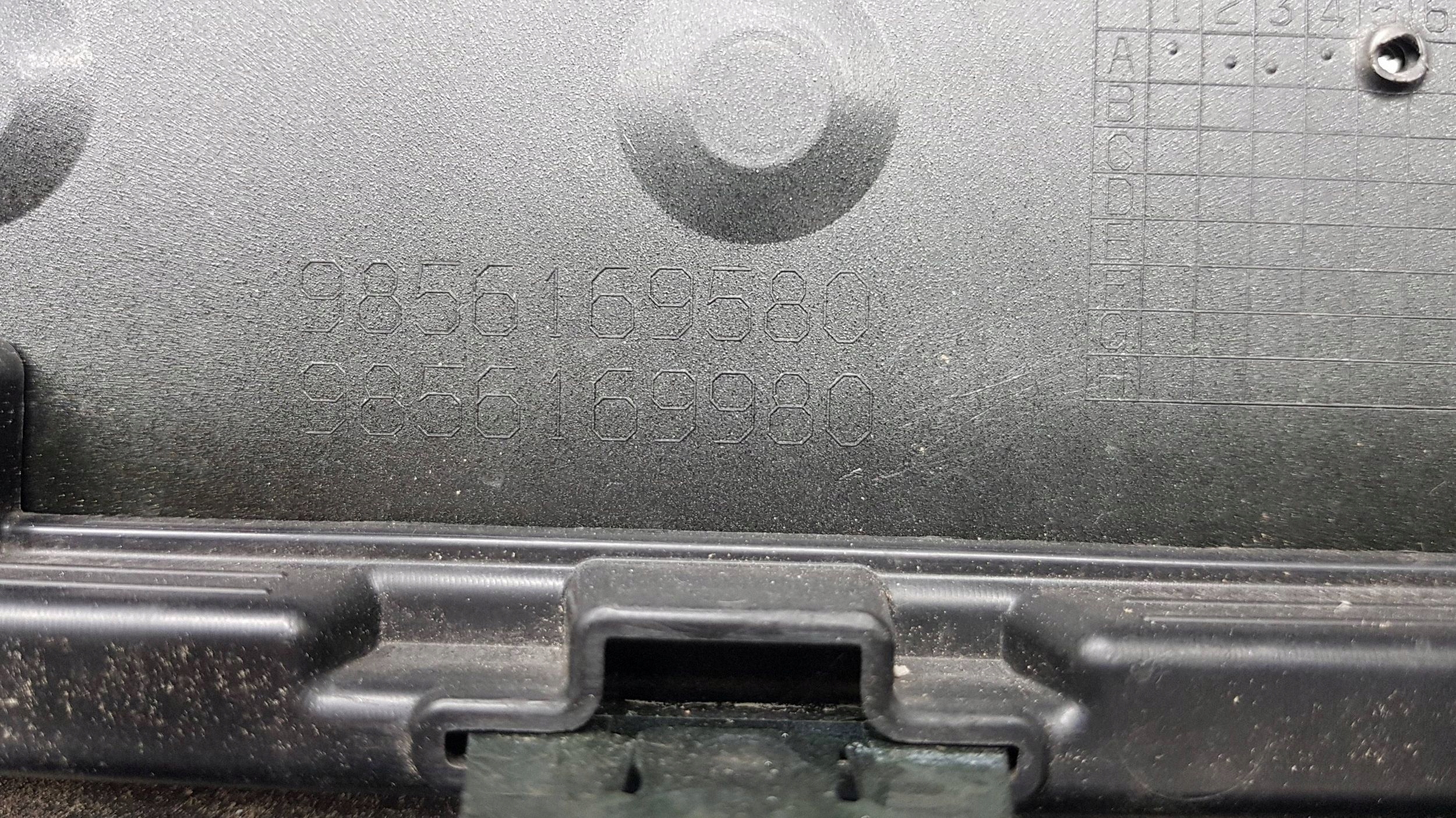 PEUGEOT RIFTER PARTNER 2023 - bumper front 9856169580