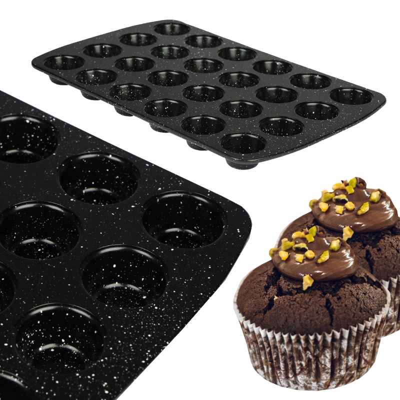

Blacha forma do pieczenia babeczek muffinki 24szt