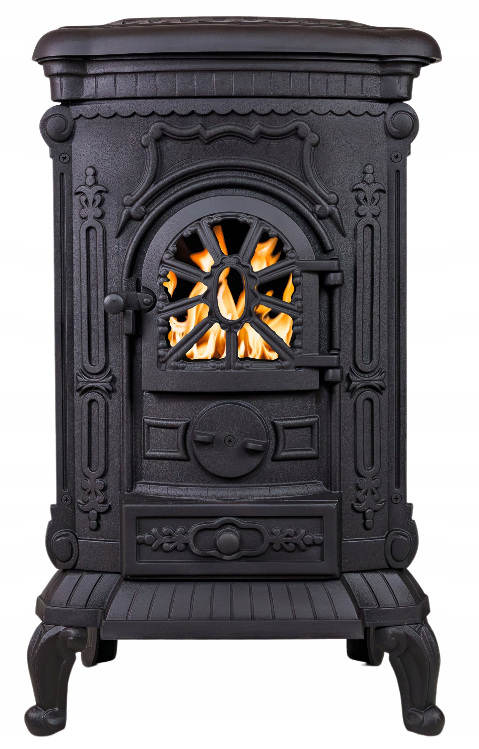 PIEC ŻELIWNY KOZA KOMINEK KOMINKOWY INGRID 9KW WOLNOSTOJĄCY DO DOMU ...