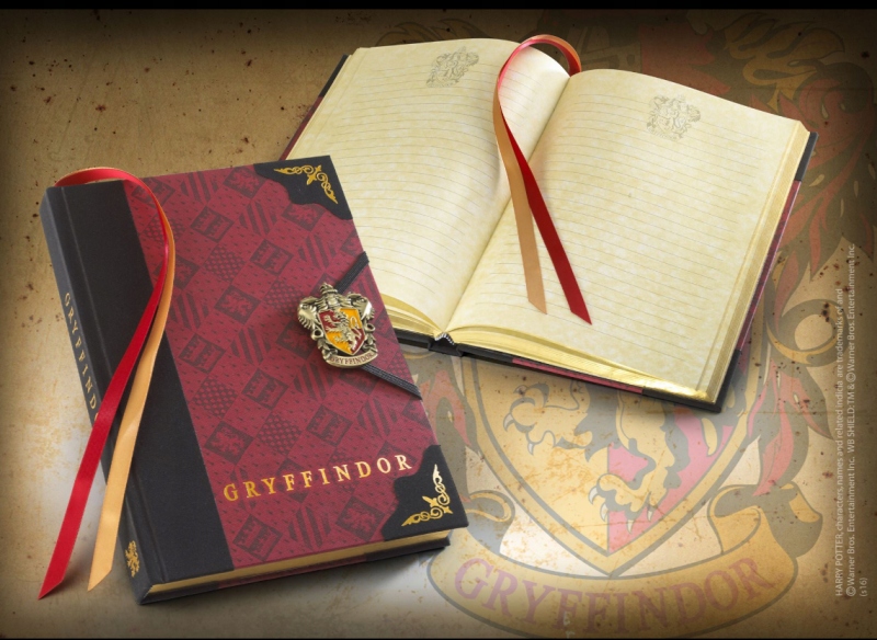 Harry Potter deluxe zápisník Nebelvír