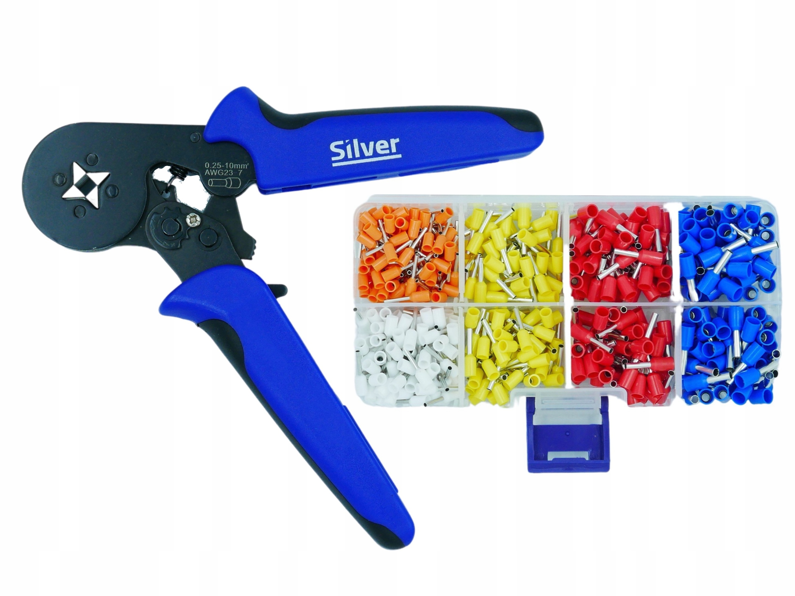 

Zaciskarka Praska Kabli 0,25-10mm² 1000x Tulejek