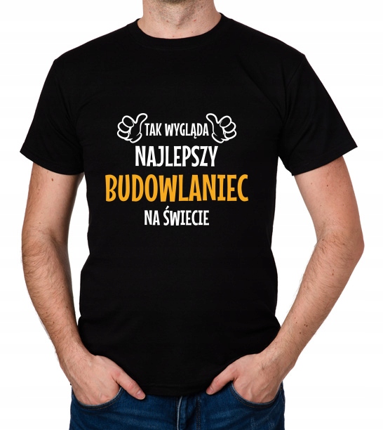 

koszulka Najlepszy Budowlaniec prezent
