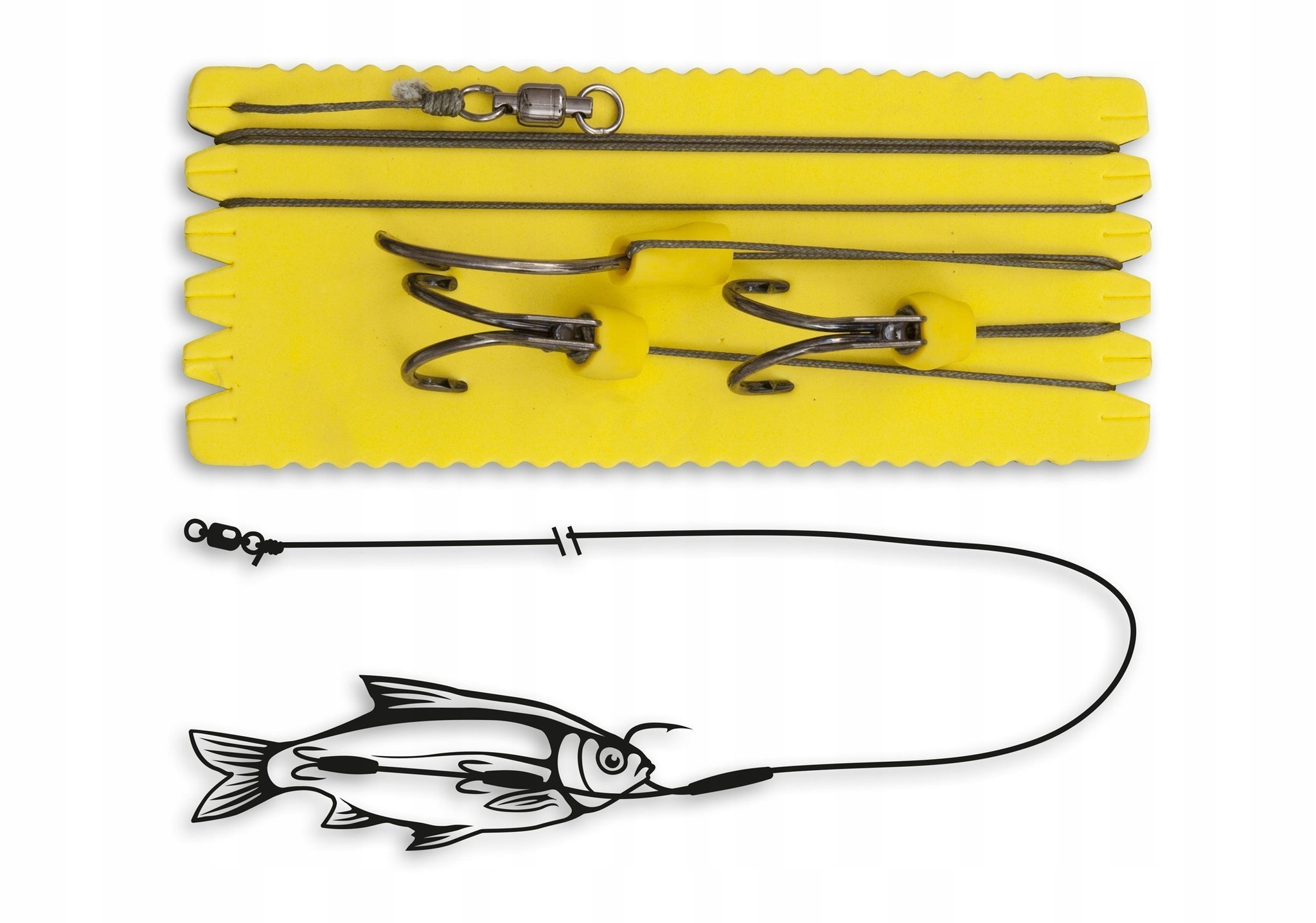 Przypon Sumowy Black Cat Big Bait Ghost XL