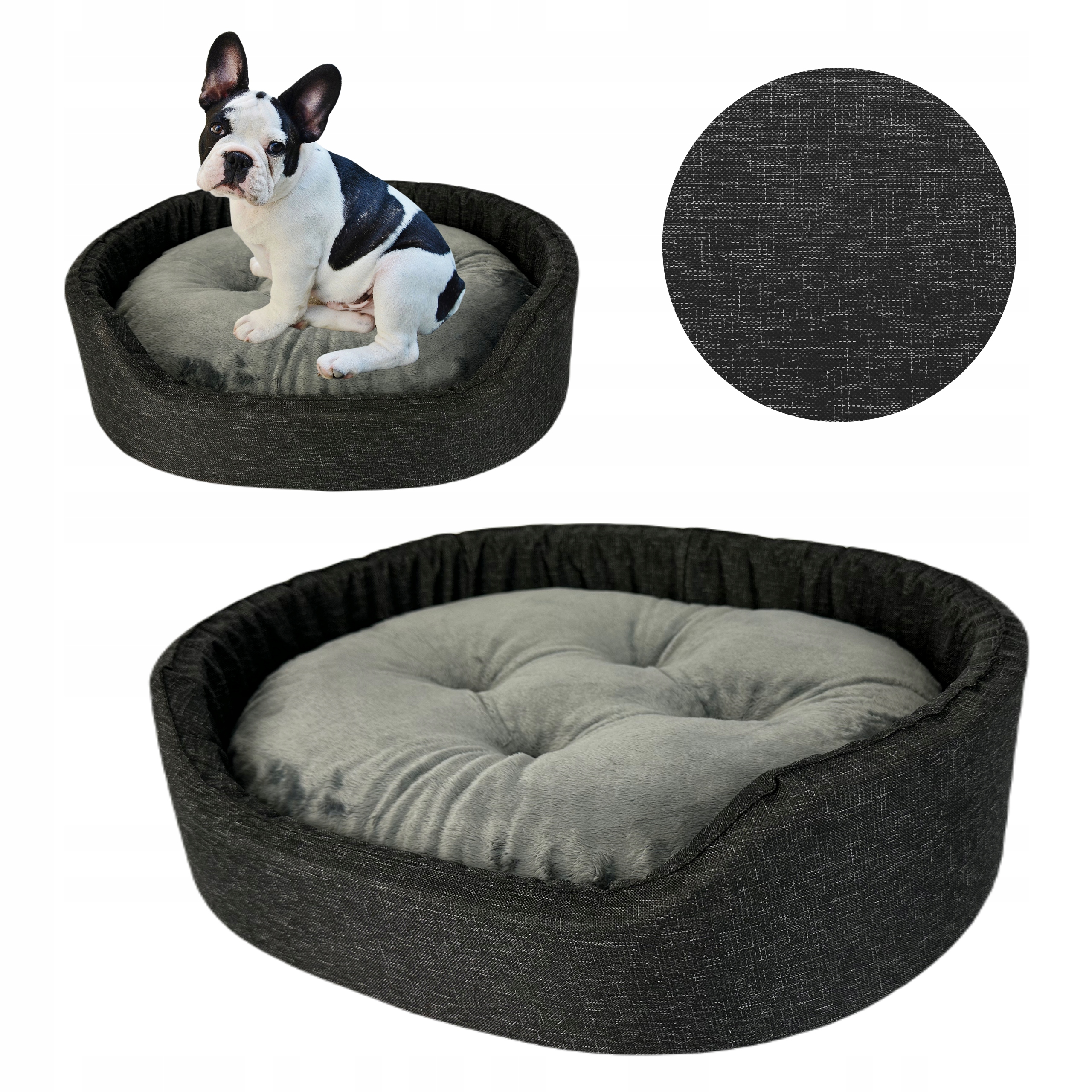 Levně Pelíšek kotec potah s polštářem Voděodolné pro psa kočku L