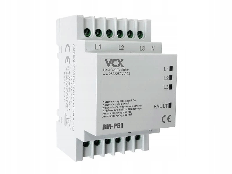 Přepínač fází automatický VCX RM-PS1