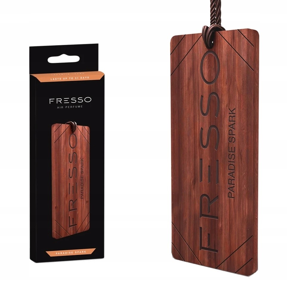 Fresso Paradise Spark drewniana zawieszka zapach