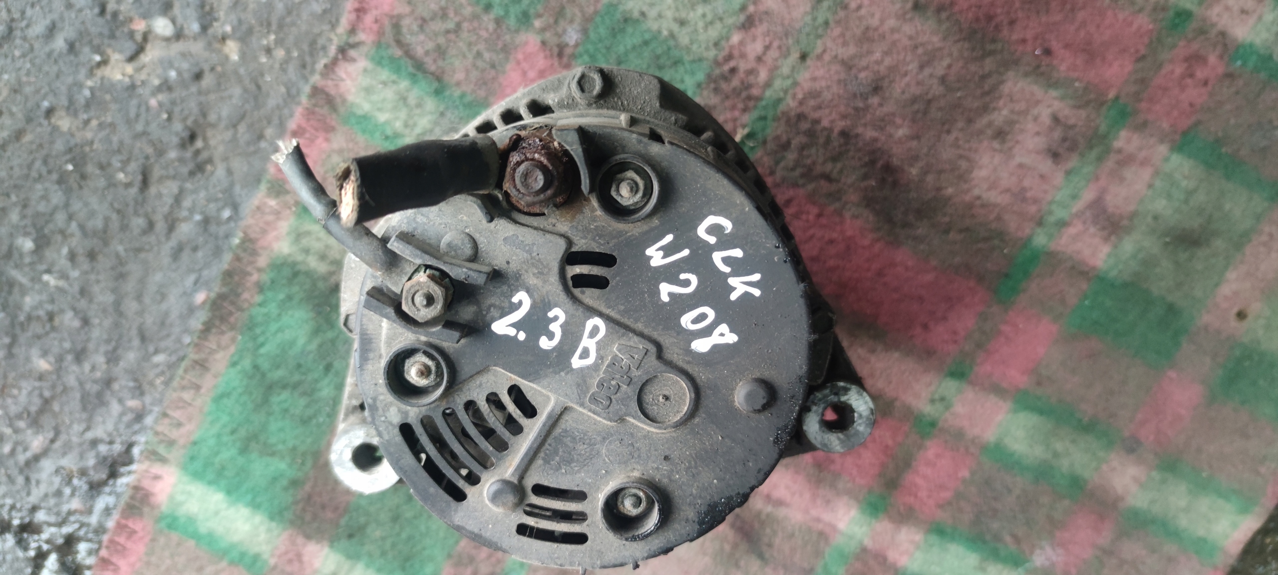 ALTERNATOR MERCEDES CLK W208 2.3 A0101545402 Typ samochodu Samochody osobowe