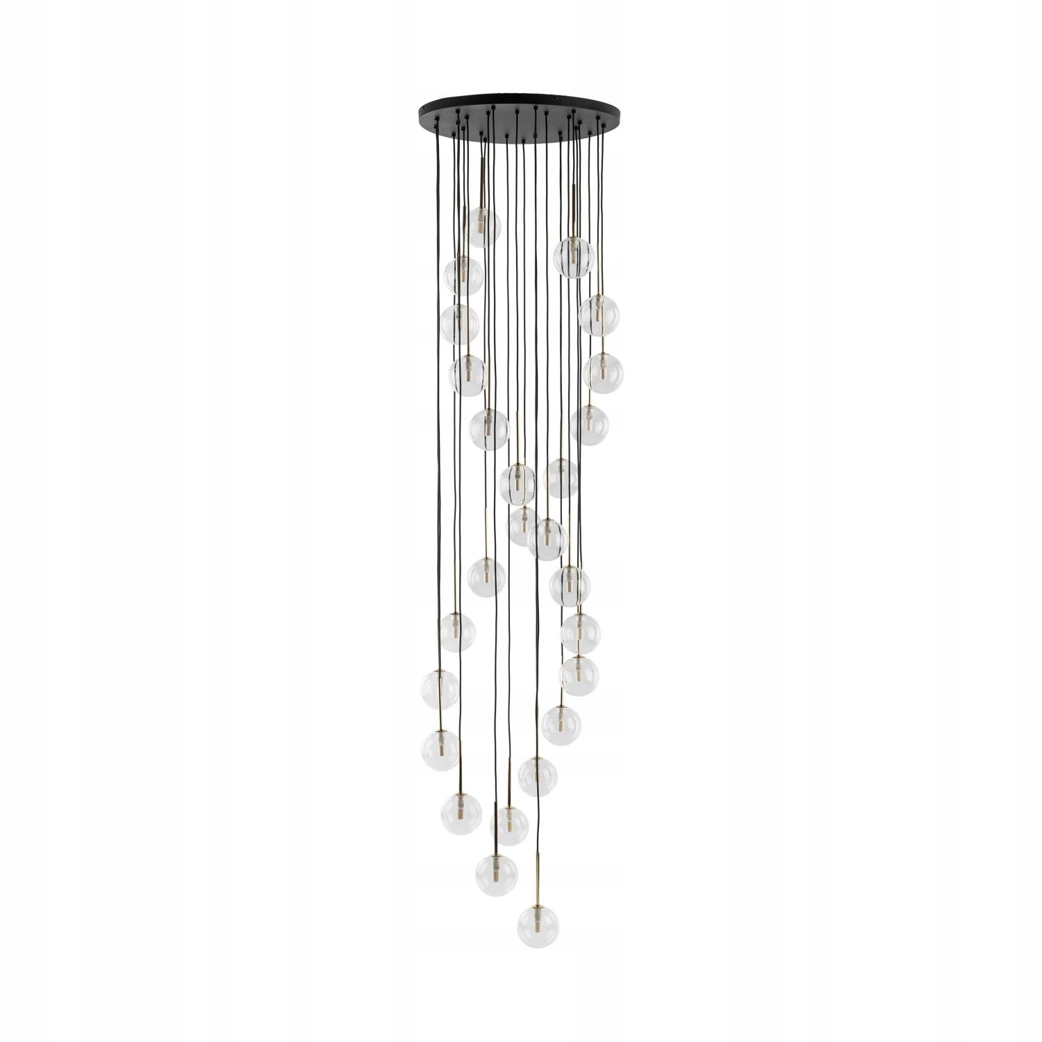 Veľká závesná lampa Aurora Transparent 10258 Tk Lighting