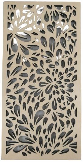 Plot S Dekorem Ozdoba Na Balkon Obdélník 120X60 cm