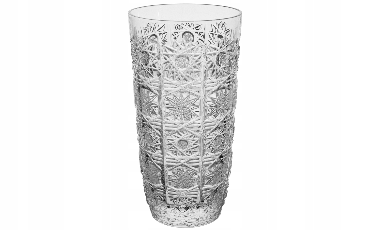 Krištáľový pohár 390 ml hviezdičky Bohemia