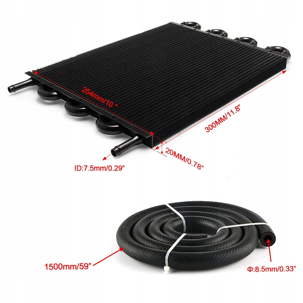 UNIWERSALNA SPORTOWA CHŁODNICA OLEJU Producent części Inny