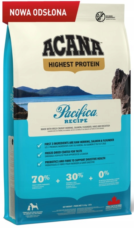 Acana Regionals Pacifica Dog Ryby 11,4 kg