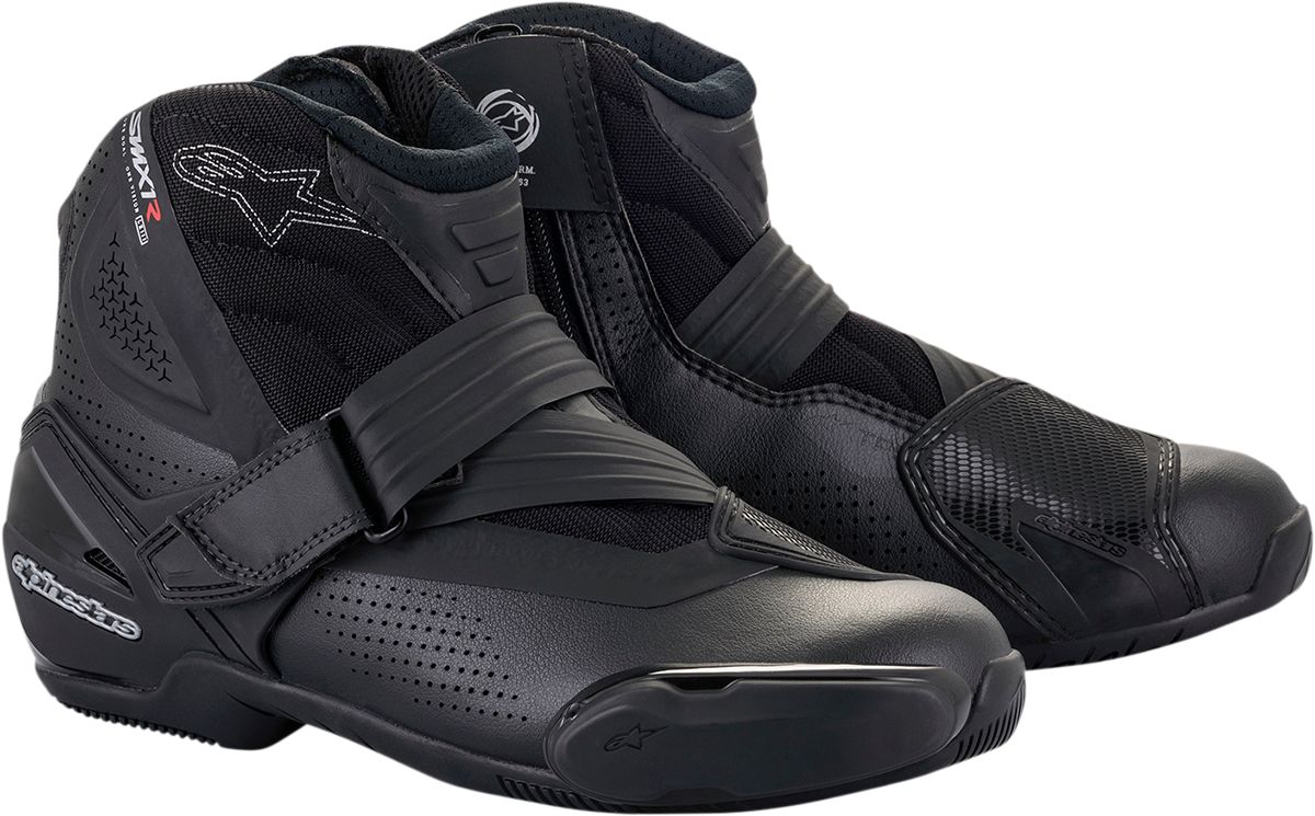 BUTY MOTOCYKLOWE ALPINESTARS SMX1-R V2 BK-BK R. 45