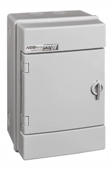 Hermetický fotovoltaický rozvaděč 1x4 Ac/dc 500V Ac 1500V DC 100A