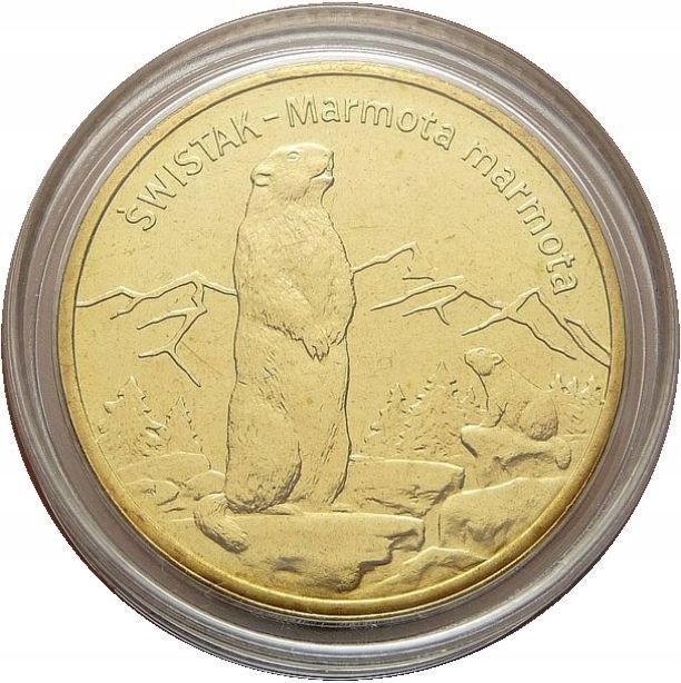 2 zł 2006 ŚWISTAK mennicze monety + kapsel
