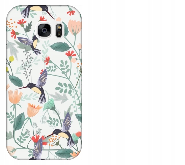 

Etui pokrowiec Samsung Galaxy S7 G930 Tropical flo