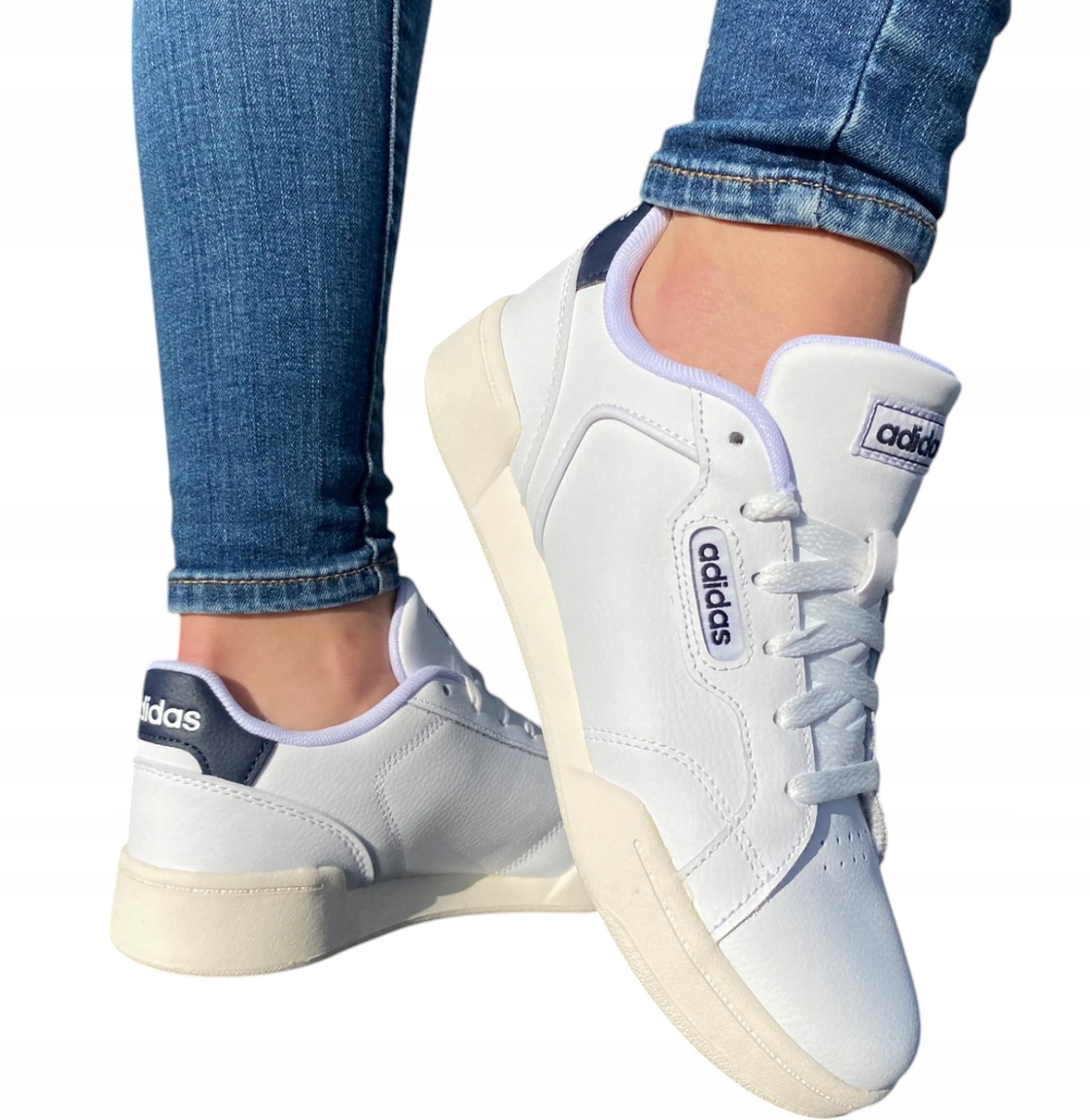 Adidas Roguera J trampki damskie młodzieżowe buty sportowe na wiosnę szkoła