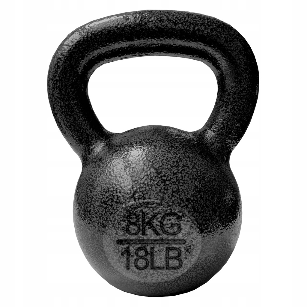 Kettel hantel kula 8kg ketla odważnik żeliwny hantla żeliwna kettlebell