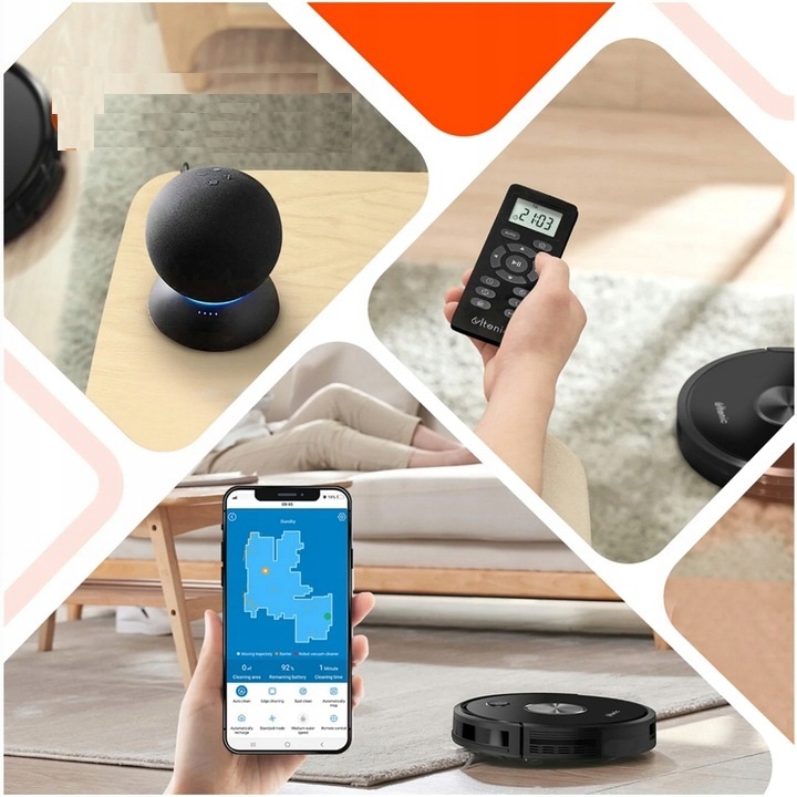 Robot Sprzątający Mopujący Ultenic D5s WiFi 3w1 MOCNY Model D5S