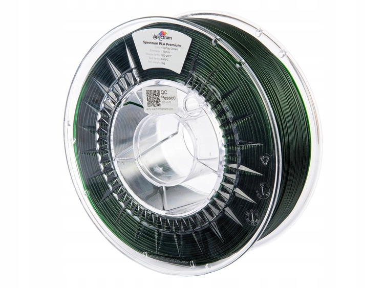 Filament PLA Spectrum 1,75 mm 1kg Flipflop Green