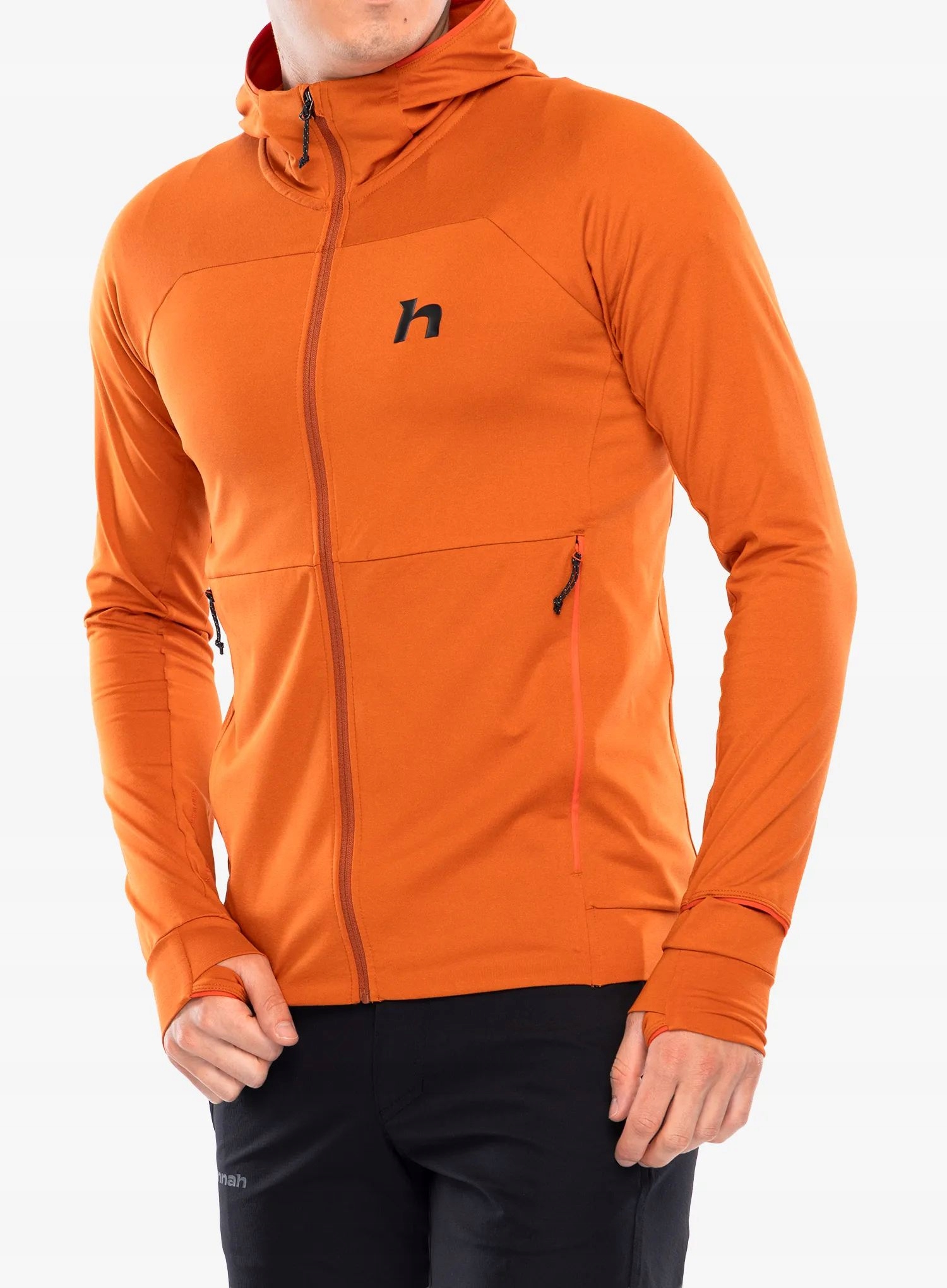 Bluza z kapturem Hannah Ethan Hoody potters clay mel XXL