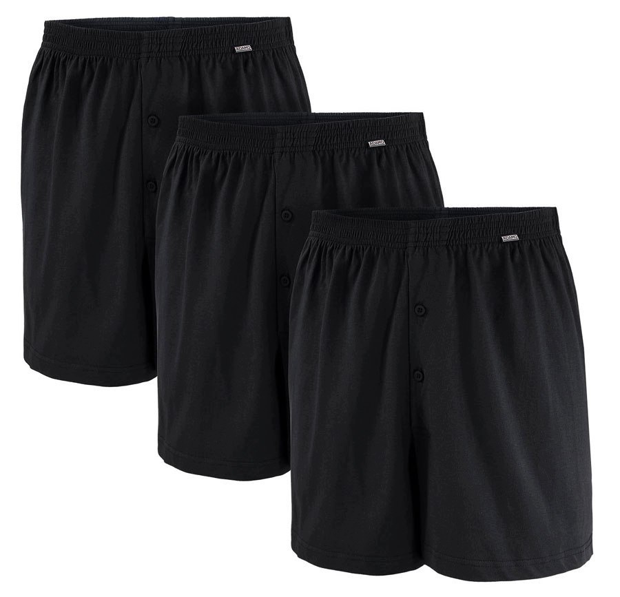 Velké boxerky Adamo černé vel 4XL, obvod 126 cm